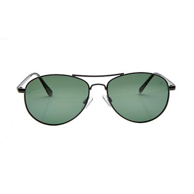 Vision Express 12026P Black Green Aviator Sunglasses 1's - Wearables Sunglasses