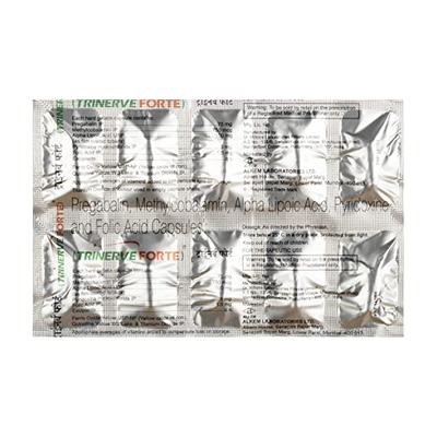 Trinerve Forte Capsule 10'S - Nootropics And Neurotrophics