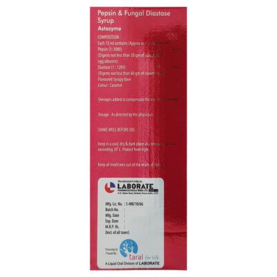 Astozyme Syrup 200ml - Digestion-Dig