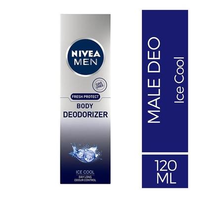 Nivea Men Body Deodorizer - Ice Cool 120 ml - Men Deodorants/Roll-Ons