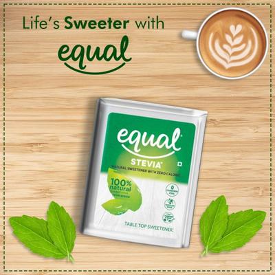 Equal Stevia Natural Sweetener Tablet (Pack of 5 x 100's) 1's - Sugar Substitute