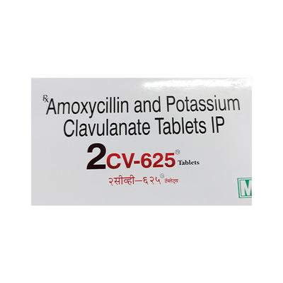 2CV 625 Tablet 10'S - Bacterial Infections-Pen