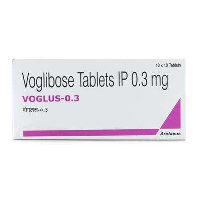 Voglus 0.3mg Tablet 10'S - Diabetes-Ant