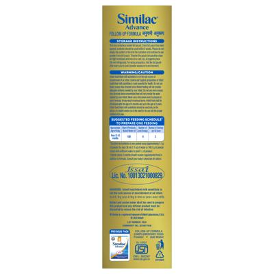 Similac Advance 3 Follow Up Formula Powder Refill - (12-18 Months) 400 g - Baby And Infant Supplements
