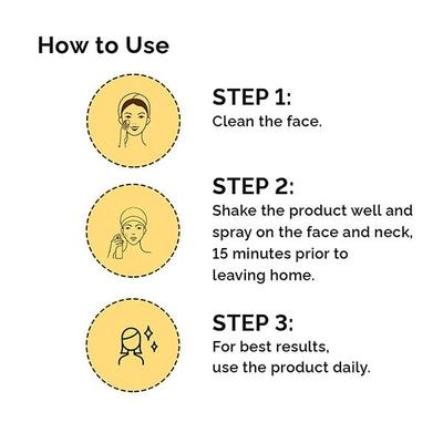 Greenberry Organics SPF 40+ Sunscreen Spray Lotion 100 ml - Face Sunscreen