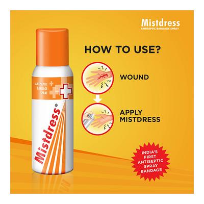 Mistdress Anti Specific Bandage Spray 75 gm - Pain Relief Spray