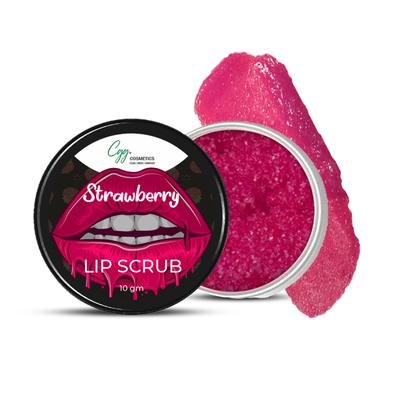CGG Cosmetics Lip Scrub - Strawberry 10 gm - Lip Scrubs