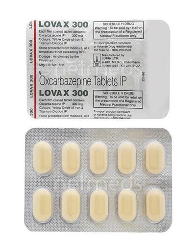 Lovax 300mg Tablet 10'S - Epilepsy/Convulsion-Ant