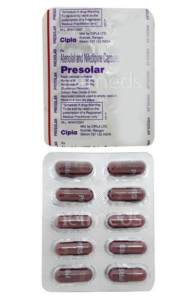 Presolar Capsule 10'S - Hypertension-Bet