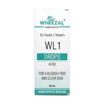 Wheezal Wl-1 Acne Drops 30 ml - Homeopathic Drops