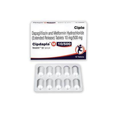 CIPDAPLA M 10/500 Tablet 10's - Diabetes-Ant