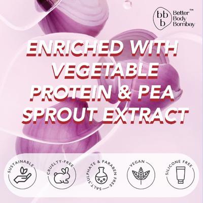 BBB Better Body Bombay Anti-Hairfall Shampoo- Onion Seed Extract 300 ml - Shampoos