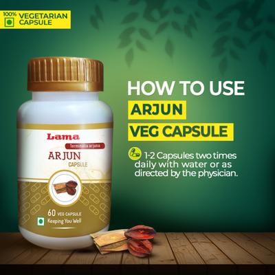Lama Arjun Capsule 60's - Speciality Medicines