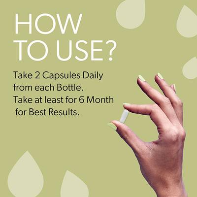 Hera Healthy Hormone Capsule Bundle (No More PCOD + Calcium Core + Omega One) - Women Health