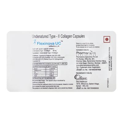 FLEXINOVA UC Capsule 10's - Supplements-Vam