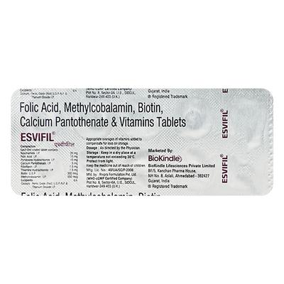 ESVIFIL Tablet 10's - Supplements-Vam