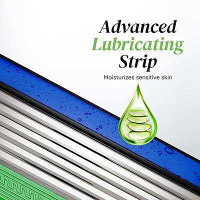 LetsShave Pro 6 Sensitive Razor + Shaving Gel 200gm + Razor Cap for Men - Razors & Cartridges