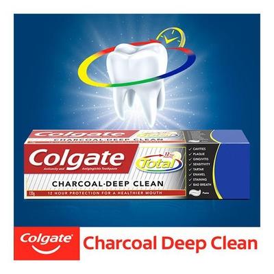 Colgate Total Charcoal Deep Clean Toothpaste 120 gm - Toothpaste