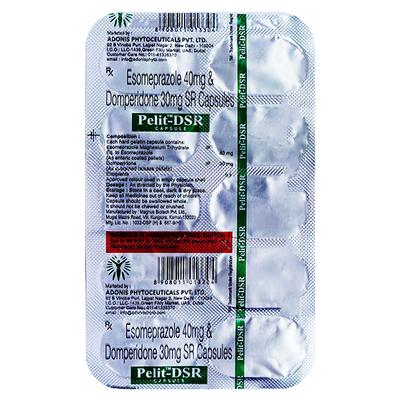 PELIT DSR Capsule 10's - Ulcer/Reflux/Flatulence-Aaa
