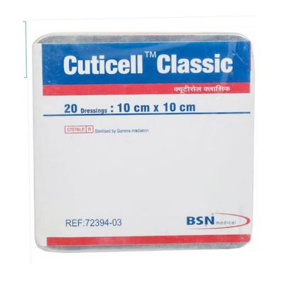 BSN Cuticell Classic Dressing Gauze (10 cm x 10 cm) 20's - Bandages