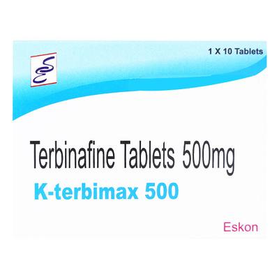 K TERBIMAX 500 Tablet 10's - Fungal Infections-Anf