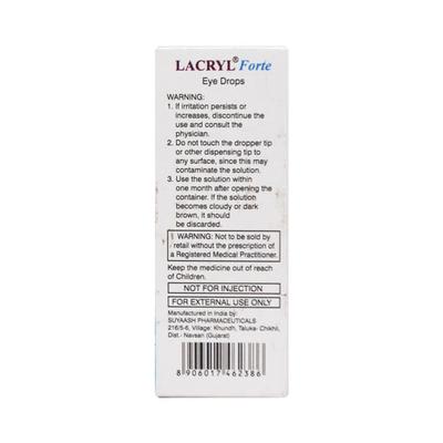 LACRYL FORTE Eye Drops 10ml - Dry Eye-Olt