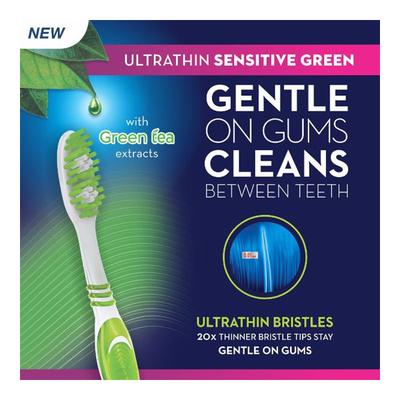 Oral B Ultrathin Green Extra Soft Toothbrush - Sensitive - Toothbrushes