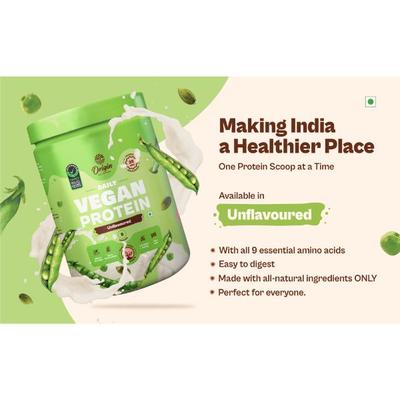 Origin Nutrition Vegan Protein Powder - Unflavoured 250 g - Whey Proteins