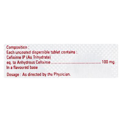 OXIM 100 Tablet 10's - Bacterial Infections-Cep