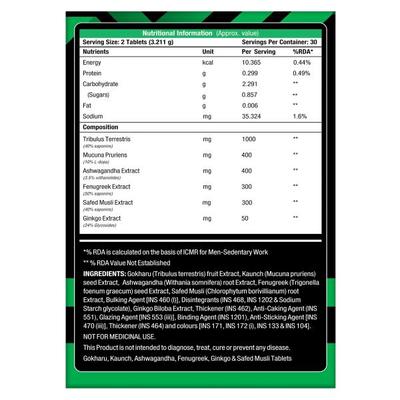 MuscleXP Muscle Builder Sports Tablet 60's - Workout Essentials