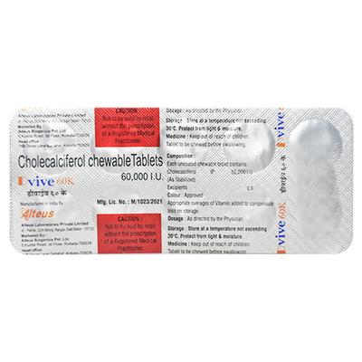 Dvive 60K Tablet 10's - Supplements-Vit