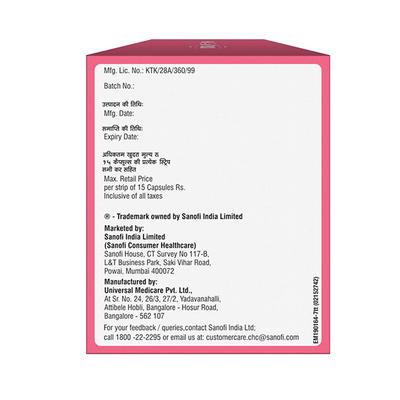 Folgel Plus Capsules 15's - Intimate Care