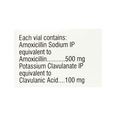 Clavam 500/100mg Injection 1'S - Bacterial Infections-Pen