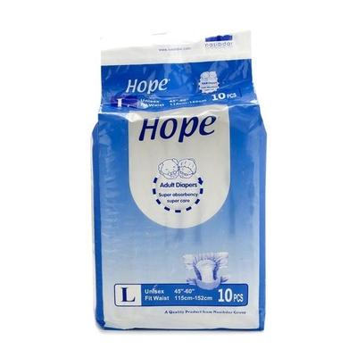 Hope Adult Diapers 10's (L) - Adult Diapers & Pads