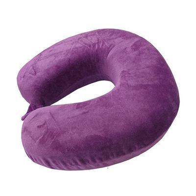 VIAGGI Memory Foam Neck Pillow - Egg Plant - Pads And Pillows