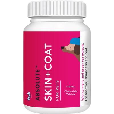Drools Absolute Skin + Coat Tablet- Dog Supplement 110's - Petfood