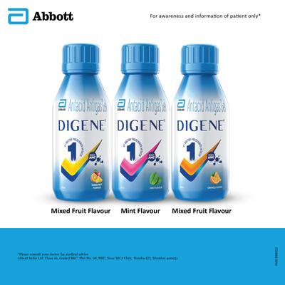 Digene Acidity & Gas Relief Gel - Mint Flavour 200 ml - Acidity