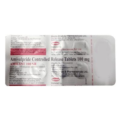 AMILYST 100 SR Tablet 10's - Schizophrenia-Aps
