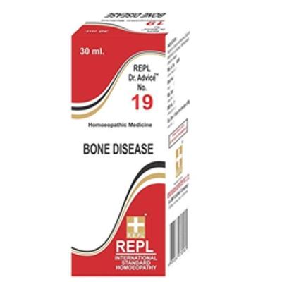 Repl Dr. Advice No.19 Bone Disease Drops 30 ml - Homeopathic Drops