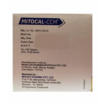 MITOCAL CCM Tablet 15's - Supplements-Cal