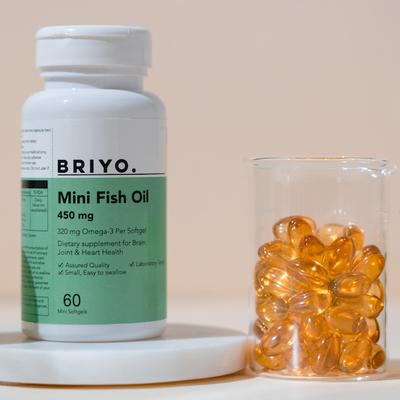 Briyo Fish Oil Mini Softgel 90's (N) - Multi-Vitamins