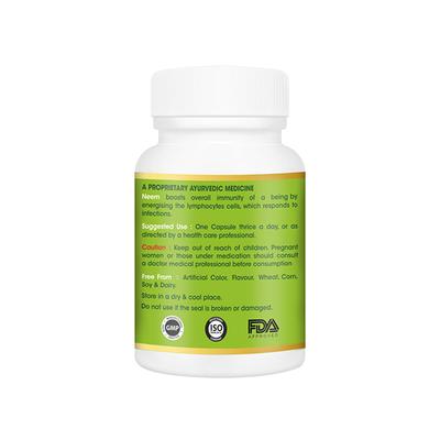 VitaGreen Neem Capsules 60's - Herbal Dietary Supplement
