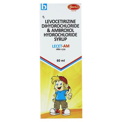 LECET AM Syrup 60ml - Cough And Cold-Cou