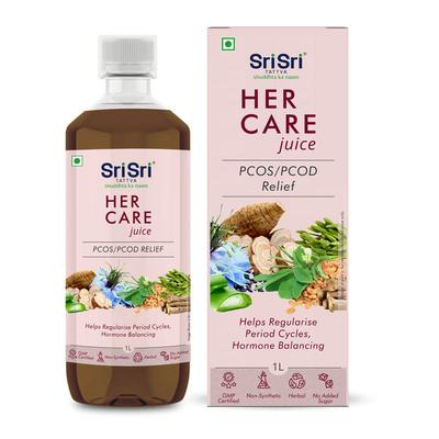 Sri Sri Tattva Her Care Juice 1000 ml - Ayurvedic Juices