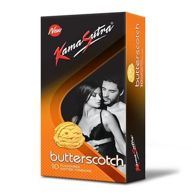 Kamasutra Condoms - Butterscotch 10's - Plain/Flavoured Condoms