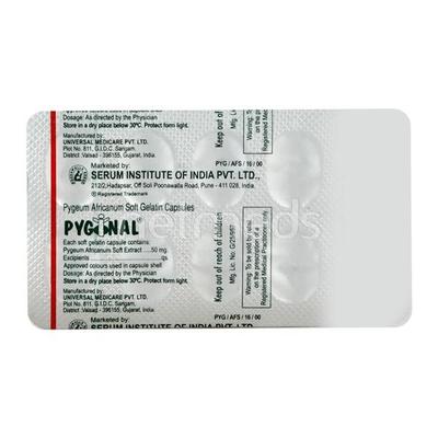 Pyginal Capsule 10'S - Bladder And Prostate Disorders-Dru