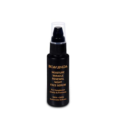 Bioayurveda Basics Moisture Miracle Renewal Night Face Serum 30 ml - Face Serum