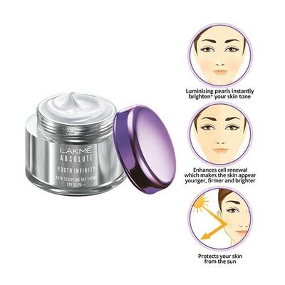 Lakme Absolute Youth Infinity SPF 15 Pa++ Skin Sculpting Day Creme 50 gm - Night Cream