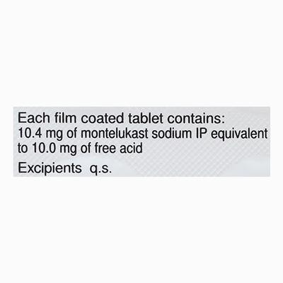 Singulair 10mg Tablet 7'S - Allergies-Ant