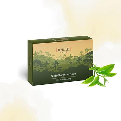 Khadi Veda Skin Clarifying Soap 75 gm - Soaps